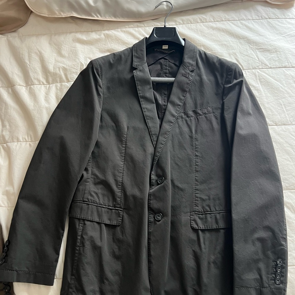 Burberry Men's Gray Jacket